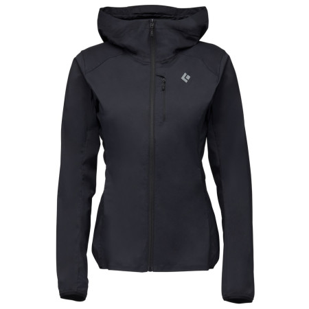 Damenjacke Black Diamond W Alpine Start Hoody schwarz Black