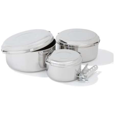 Geschirrset MSR Alpine 4 Pot Set silber