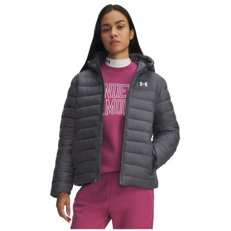 Damen-Laufjacke Under Armour UA Sportswear Insulate Jkt grau Gray