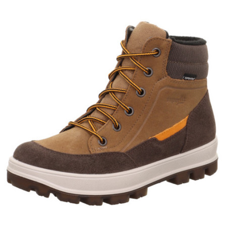 Kinder Winterschuhe Superfit Tedd Braun/Orange braun Braun/Orange