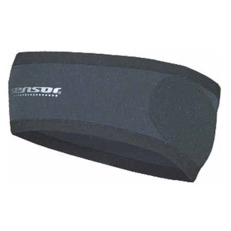 Stirnband Sensor Wind Barier schwarz Black