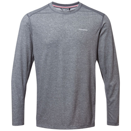 Herren-T-Shirt Craghoppers NL Talen LS T-Shr grau BlkPepp Marl