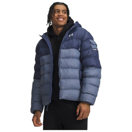 Herren-Herbstjacke Under Armour UA Sportswear Puff Jkt grau Gray