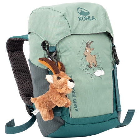 Kinderrucksack Kohla Happy Rocky 10 grün Beryl Green