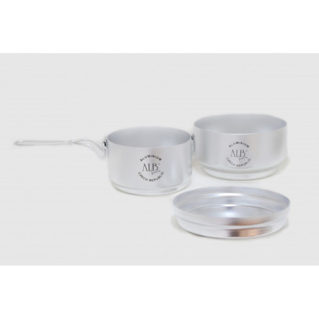 Essschale ALB forming Aluminium - dreiteilig