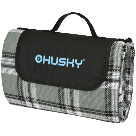 Decke Husky Covery 200 grau/schwarz Grey
