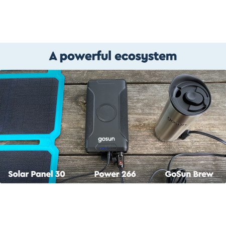 Thermokanne GoSun Brew 12V a kávovar French Press