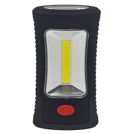 LED-Leuchte Solight 3W COB + 3 SMD LED schwarz