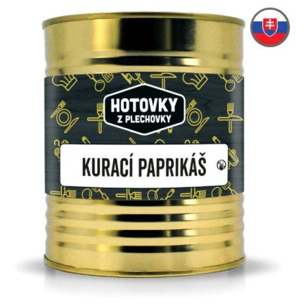 Fertigessen Hotovky z plechovky Paprikahuhn 800g