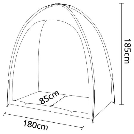 Vordach Bo-Camp Bike Shelter