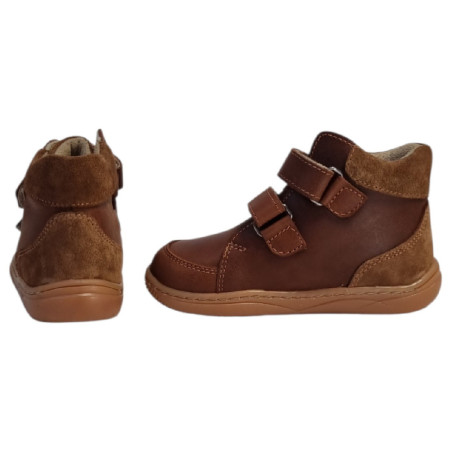 Kinder-Barfußschuhe beBare 3602SA Tan