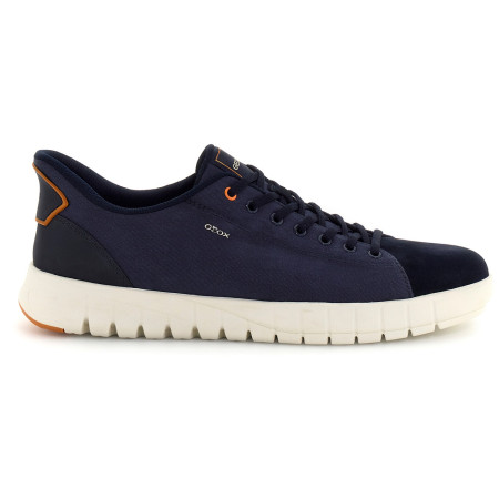 Herrenschuhe Geox U Flextride Plus grau/blau NAVY