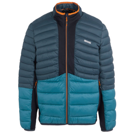 Herrenjacke Regatta Leedre Hybrid orange/blau MnltDn/McBlu