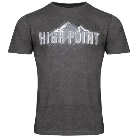 Herren-T-Shirt High Point 3.0 T-Shirt grau Grey Melange