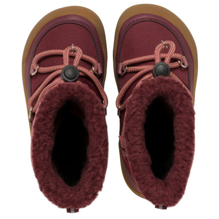 Kinder Winterschuhe Viking Outdoor Footwear Birch Barefoot Warm WP Pull-on Wine