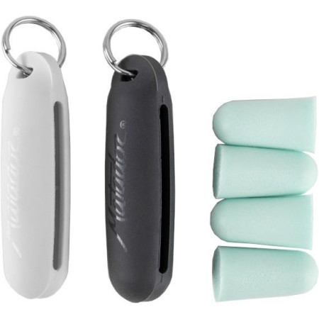 Ohrstöpsel Matador Travel Earplugs Kit schwarz/weiß black/white