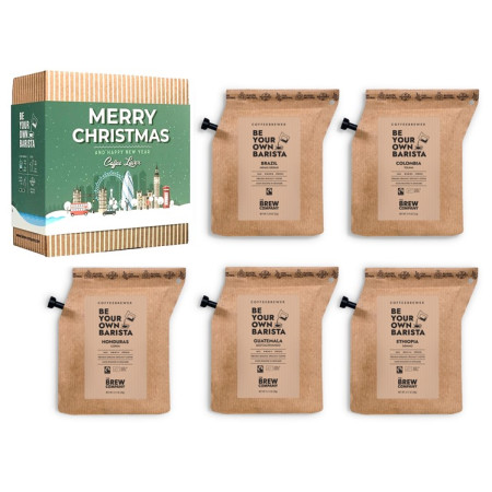 Geschenkpackung Grower´s cup 5 Stk. Kaffee - Weihnachten