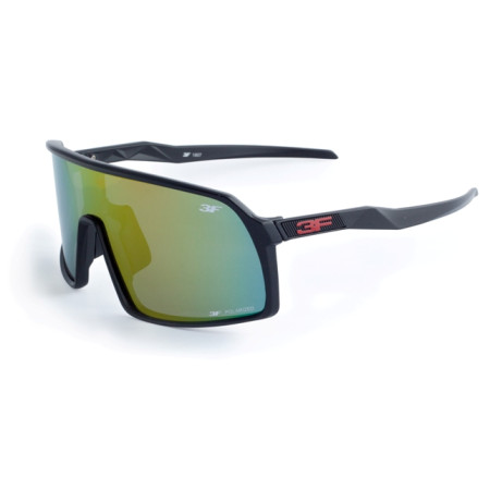 Sonnenbrille 3F Fahrradbrille Zephyr schwarz černá
