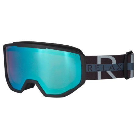 Skibrille Relax Sentinel schwarz/blau černá / růžová rose