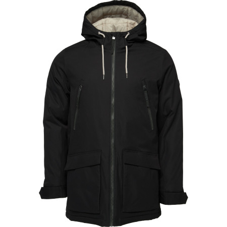 Herrenmantel Loap Norad schwarz Black