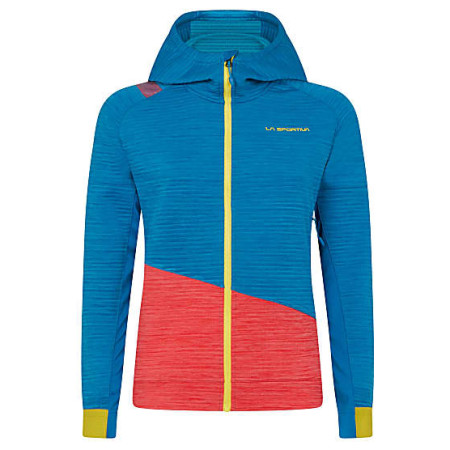 Damen-Sweatshirt La Sportiva Aim Hoody W blau Neptune/Hibiscus
