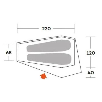 Wanderzelt Ferrino Piuma 2