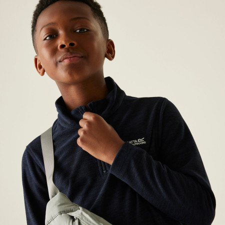 Kinder-Sweatshirt Regatta Hot Shot Marl Navy