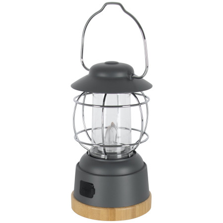 Laterne Bo-Camp Sloane schwarz/braun