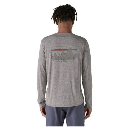 Herren-T-Shirt Patagonia M's L/S Cap Cool Daily Graphic Shirt