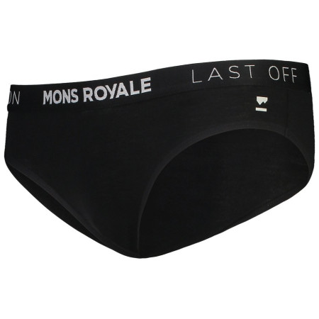 Damen-Funktionsslips Mons Royale Folo Brief schwarz Black