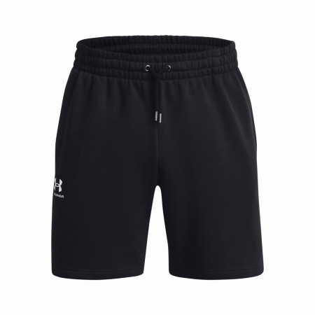 Herrenshorts Under Armour Icon Fleece Short schwarz Black/White