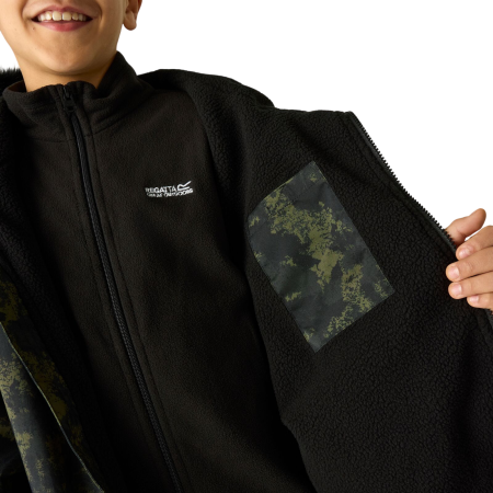 Kinder-Regenmantel Regatta Junior Waterproof Changing Robe Pro Bark Green