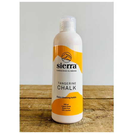 Flüssigmagnesium SIERRA Climbing Liquid Chalk gelb flavor tangerine