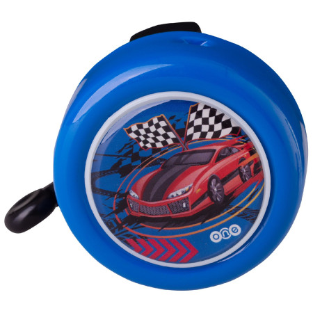 Radklingel Just One Zoo blau