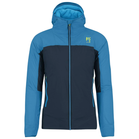 Herren-Winterjacke Karpos Vinson Evo Jacket blau/hellblau Midnight/Diva Blue