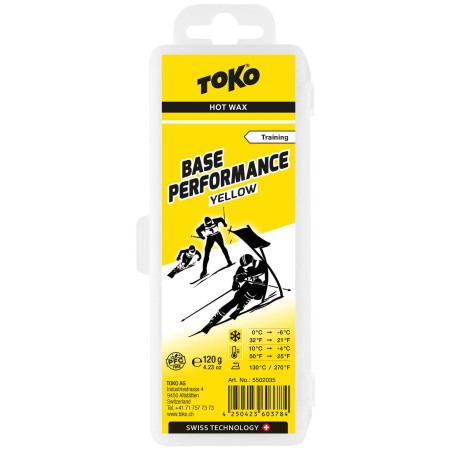 Wachs TOKO Base Performance yellow 120 g