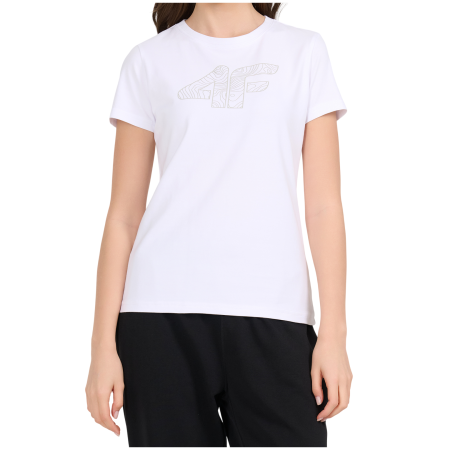 Damen-T-Shirt 4F Tshirt F3309 weiß White