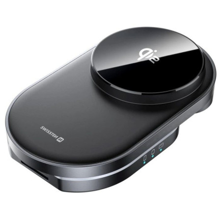Kabelloses Ladegerät Swissten MagBase 3-in-1