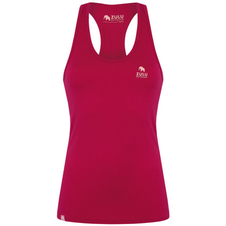 Damenunterhemd Zulu Bambus Sporty 210 himbeerfarbe raspberry
