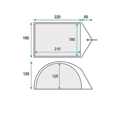 Zelt Zulu Dome 3 (2021)