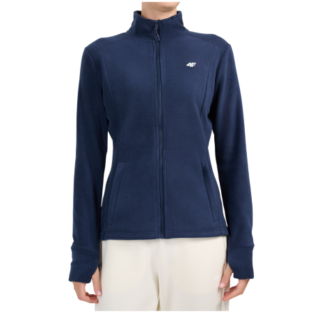 Damen-Sweatshirt 4F Fleece F469 dunkelblau Navy