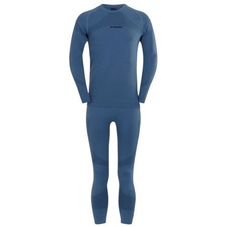 Herren-Thermounterwäsche Fundango Seamless Baselayer Set dunkelblau patriot blue