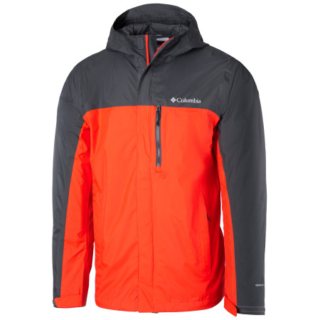 Herrenjacke Columbia Mens Pouring Adventure II rot Red Quartz, Shark