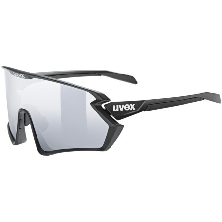 Sportbrille Uvex Sportstyle 231 2.0 Set schwarz/silber Black Mat /Mirror Silver