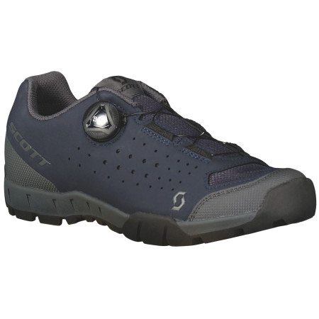Damen-Radsportschuhe Scott Sport Trail Evo Boa Lady blau/grau dark blue/dark grey