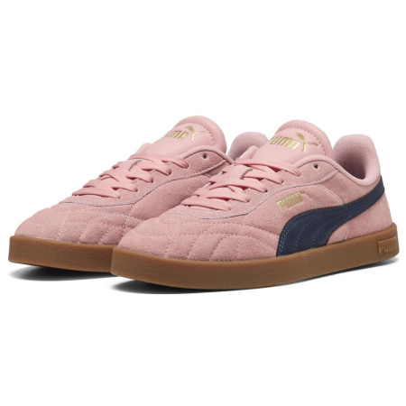 Damen-Hallenschuhe Puma Club Ii Indoor Esd rosa/blau Rosy Outlook-PUMA Navy