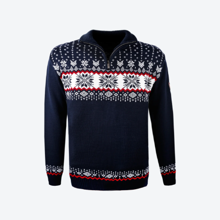 Pullover Kama 4054 dunkelblau navy