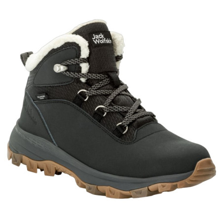 Damen Winterschuhe Jack Wolfskin Everquest Texapore Mid W schwarz phantom