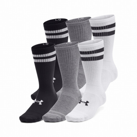 Socken-Set Under Armour Essential 6Pk Crew weiß/schwarz White/White/Black