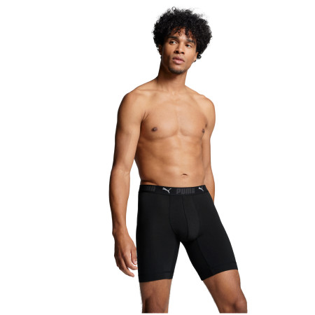 Herren-Boxershorts Puma Sport Cotton Long Boxers 2P